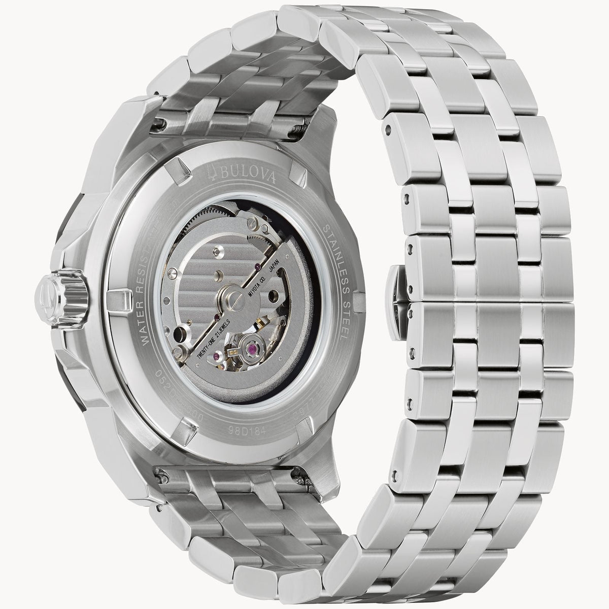 Bulova Marine Star Marc Anthony de hombre pulsera de metal 45 mm – 98D184