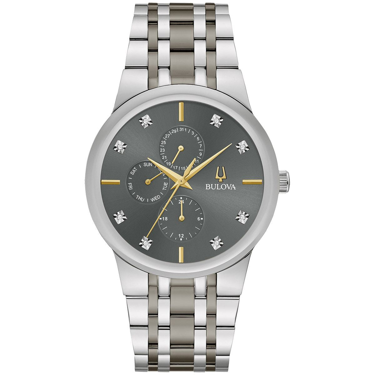 Bulova Modern de hombre correa de acero inoxidable – 98D186