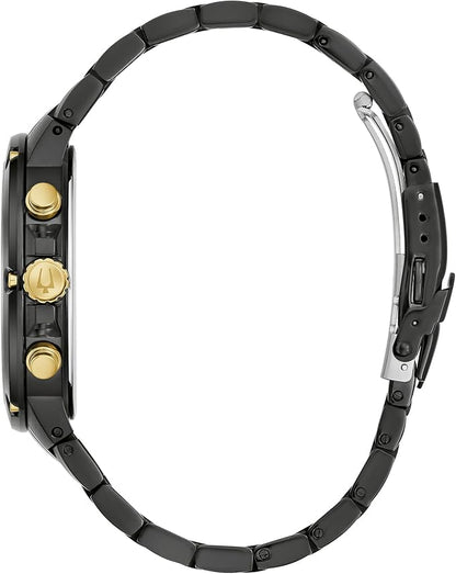 98D190 Reloj Bulova Diamond de hombre pulsera de metal