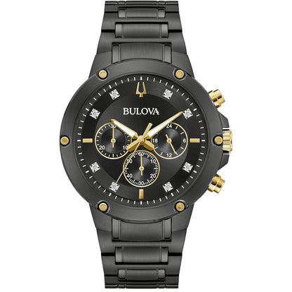 Bulova Diamond de hombre pulsera de metal – 98D190