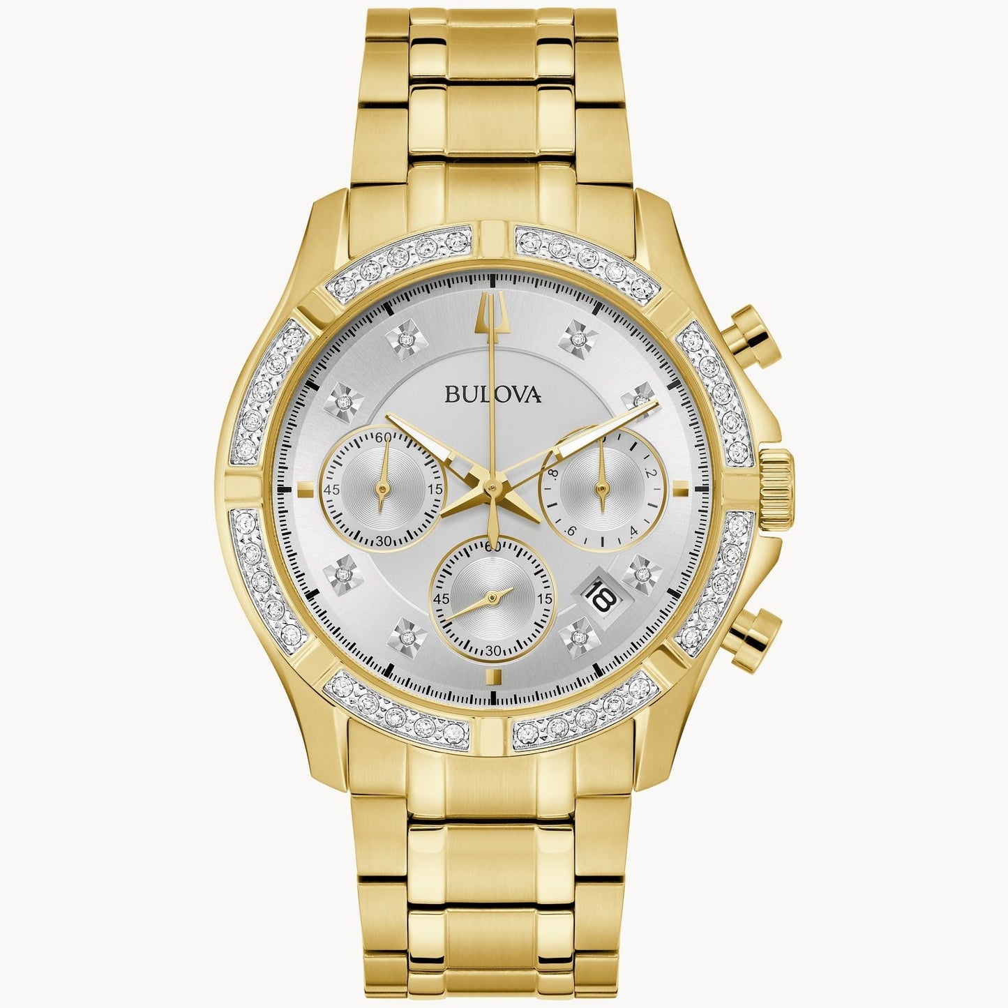 98E113 Reloj Bulova Classic de hombre pulsera de metal