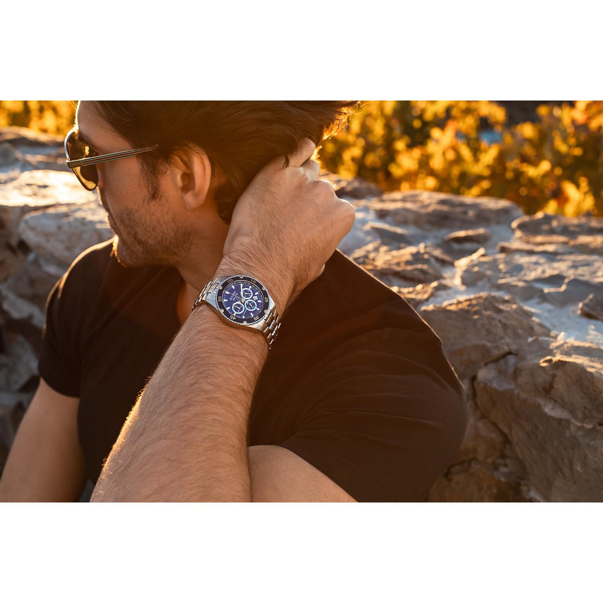 Bulova Marine Star de hombre pulsera de metal – 98H37