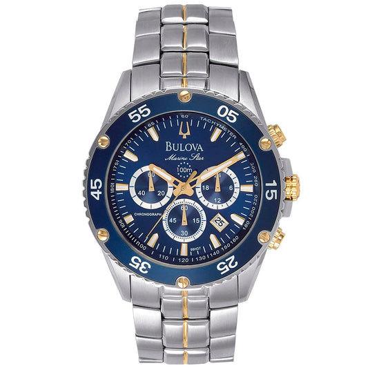 Bulova Marine Star de hombre pulsera de metal – 98H37