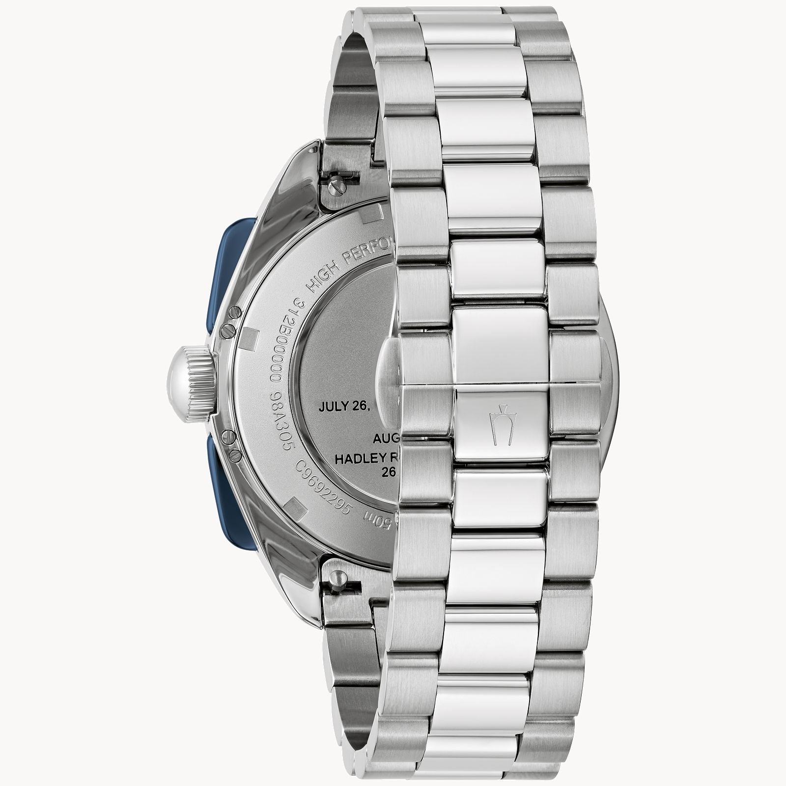 Bulova Lunar Pilot de hombre correa de acero inoxidable 43.5 mm – 98K112