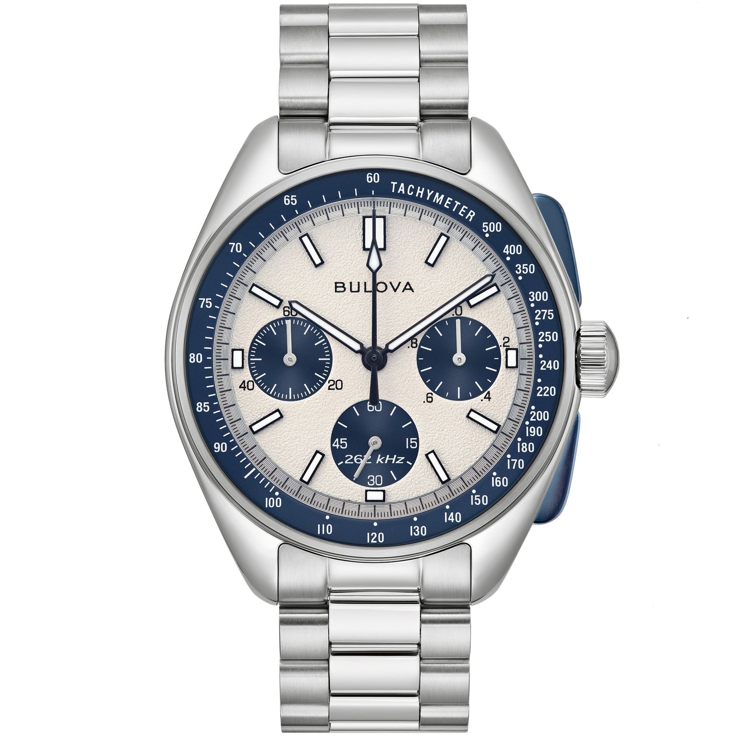 Bulova Lunar Pilot de hombre correa de acero inoxidable 43.5 mm – 98K112