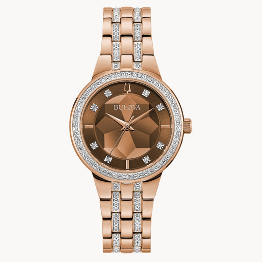 Bulova Phantom de mujer correa de metal – 98L266