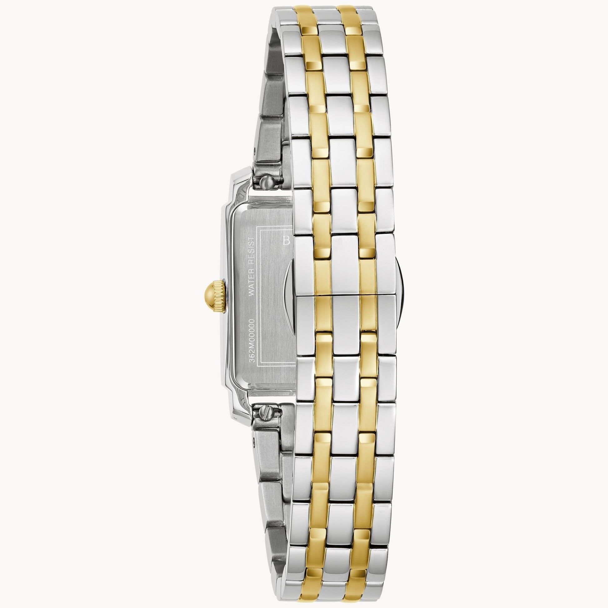 98L308 Reloj Bulova Sutton de dama banda de metal