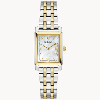 98L308 Reloj Bulova Sutton de dama banda de metal