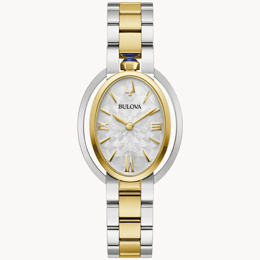 Bulova Rubaiyat de mujer correa de metal – 98L320