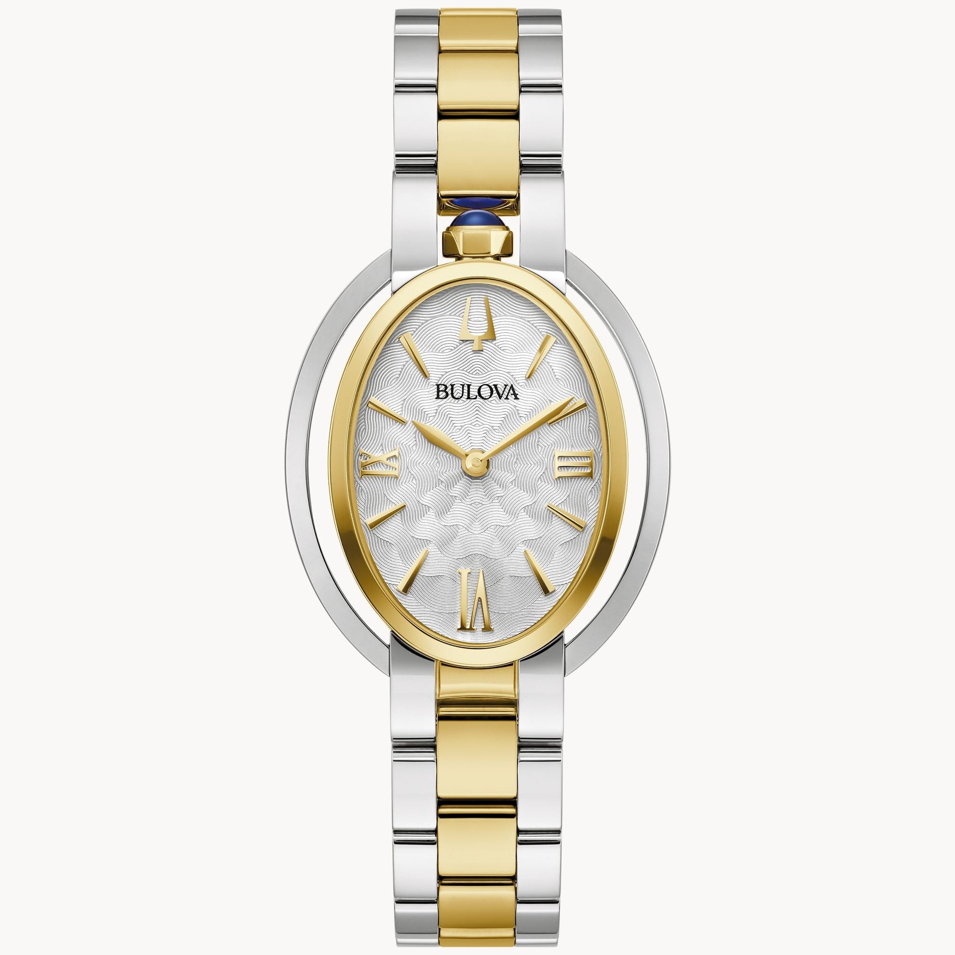 Bulova Rubaiyat de mujer correa de metal – 98L320