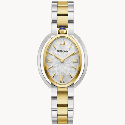 Bulova Rubaiyat de mujer correa de metal – 98L320