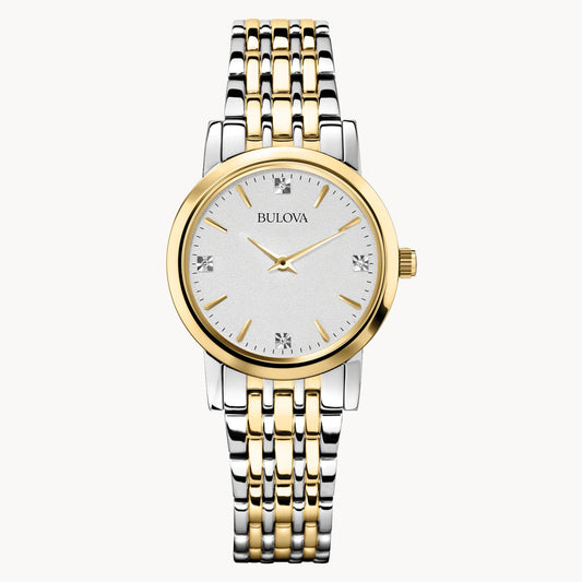 Bulova para mujer pulsera de metal – 98P115