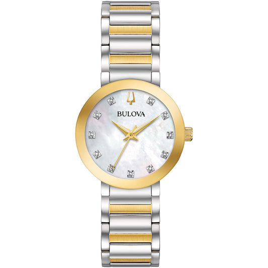 Bulova Futuro de mujer correa de metal – 98P180