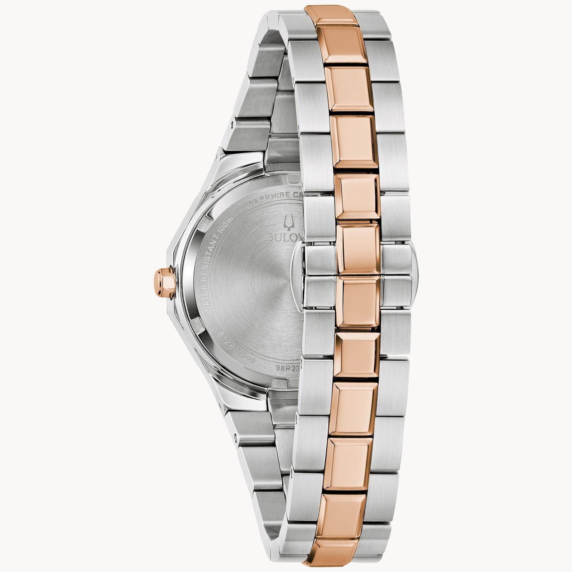98P235 Reloj Bulova Prestige Diamond de dama correa de metal
