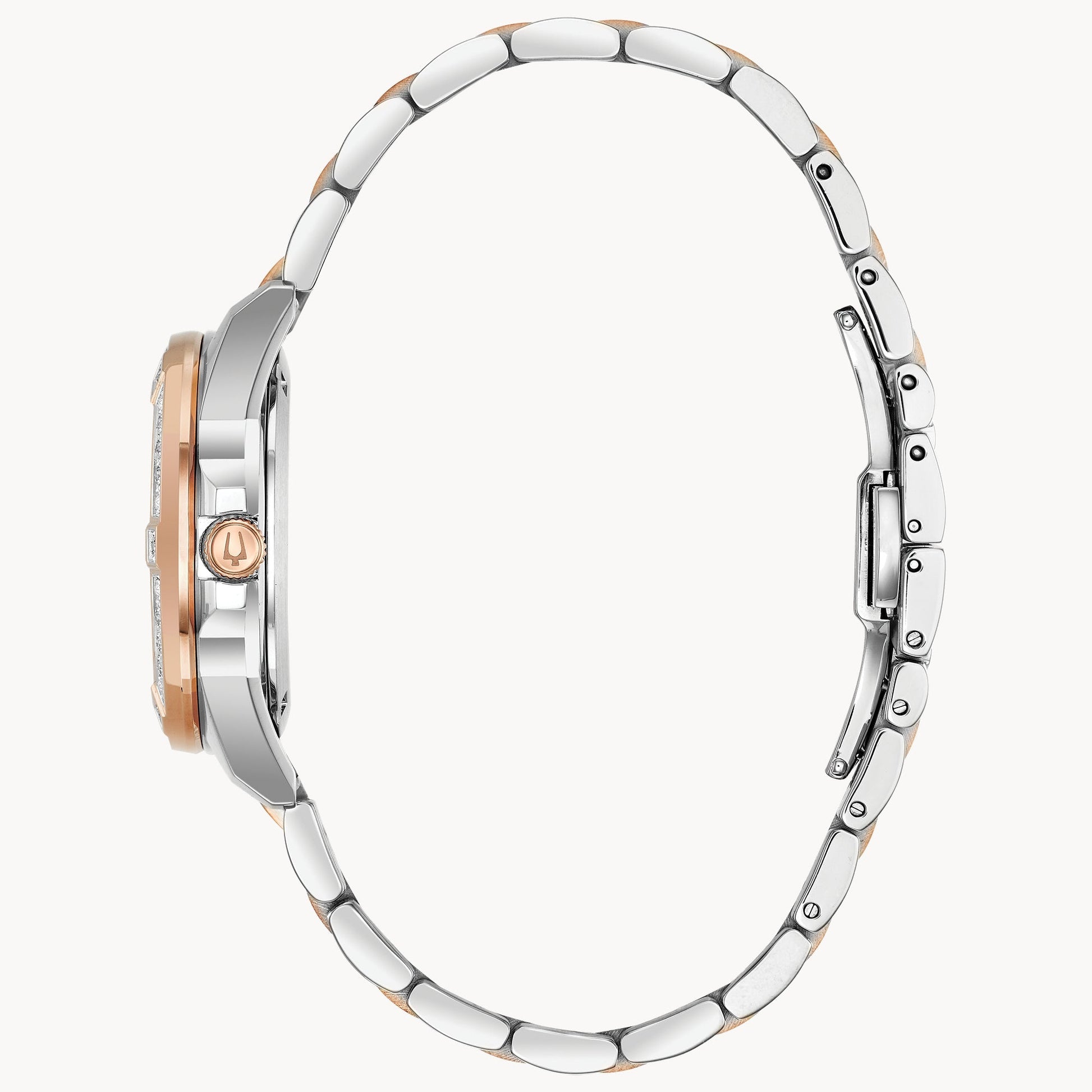 98R234 Reloj Bulova Marine Star de dama pulsera de metal 32 mm