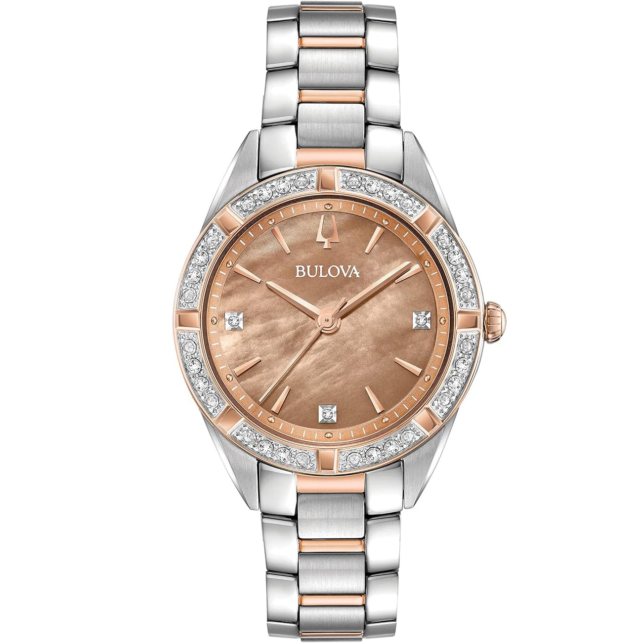 Bulova Sutton de mujer pulsera metal – 98R264