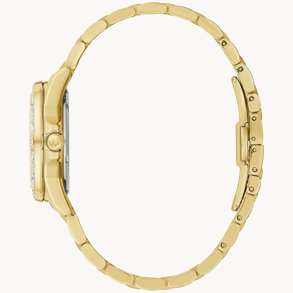 Bulova Marine Star de dama pulsera de metal – 98R294