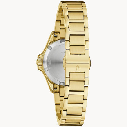 Bulova Marine Star de dama pulsera de metal – 98R294