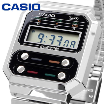Casio Unisex, Vintage Clásico – A-100WE-1A