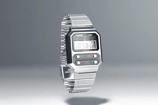 Casio Unisex, Vintage Clásico – A-100WE-1A