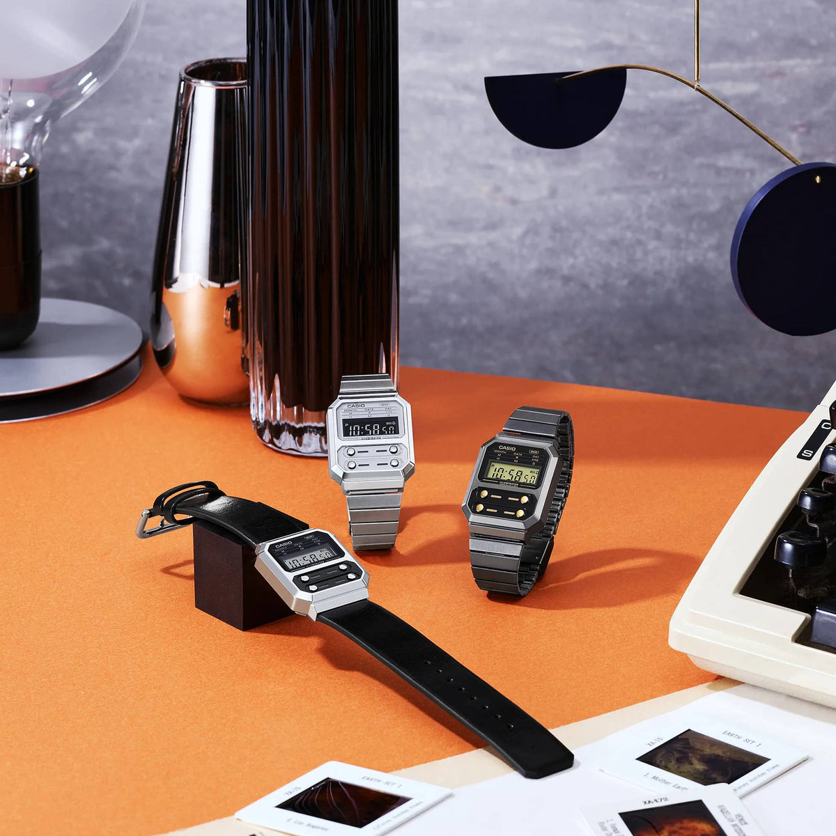 Casio Unisex, Vintage Clásico – A-100WE-7B