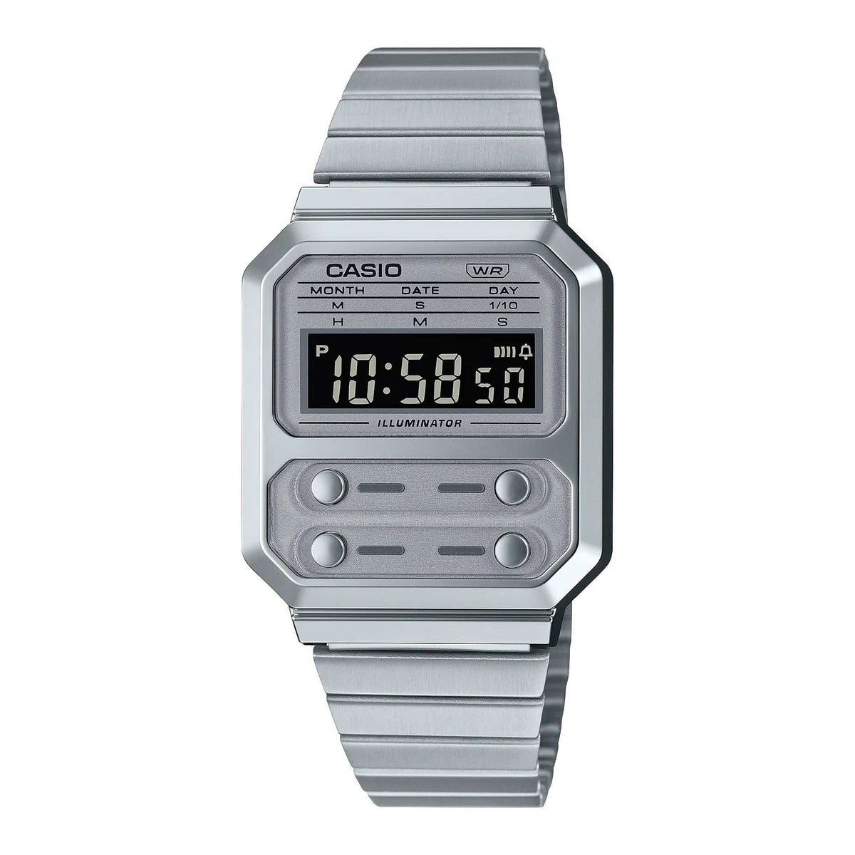 Casio Unisex, Vintage Clásico – A-100WE-7B