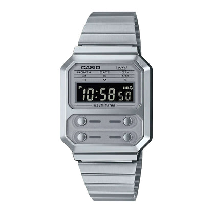 Casio Unisex, Vintage Clásico – A-100WE-7B