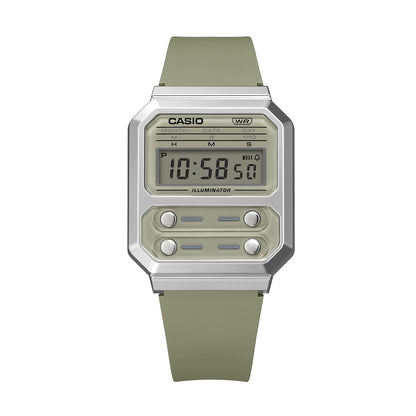 Casio Unisex, Vintage Clásico – A-100WEF-3A