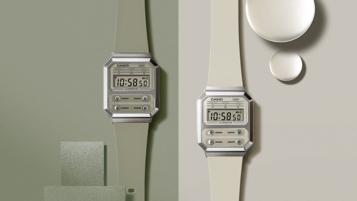 Casio Unisex, Vintage Clásico – A-100WEF-3A