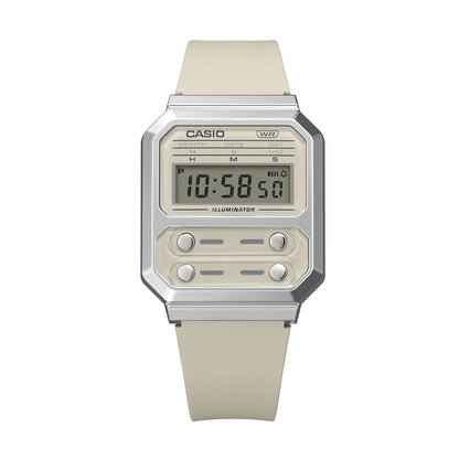 Casio Unisex, Vintage Clásico – A-100WEF-8A