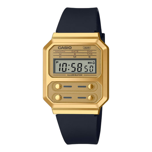 Casio Unisex, Vintage Clásico – A-100WEFG-9A