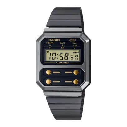 Casio para Hombre, Vintage Clásico – A-100WEGG-1A2