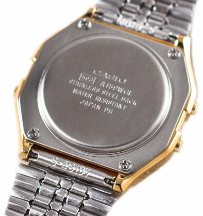 Casio Unisex, Vintage Clásico Cronómetro – A-159WGEA-1