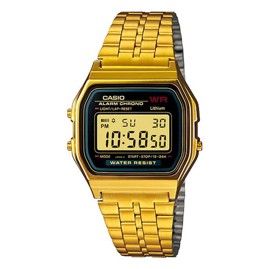 Casio Unisex, Vintage Clásico Cronómetro – A-159WGEA-1