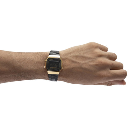 Casio Unisex, Vintage Clásico Illuminator – A-168WEGB-1B