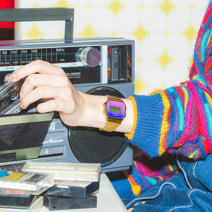Casio Unisex Vintage Clásico – A-168WERG-2A