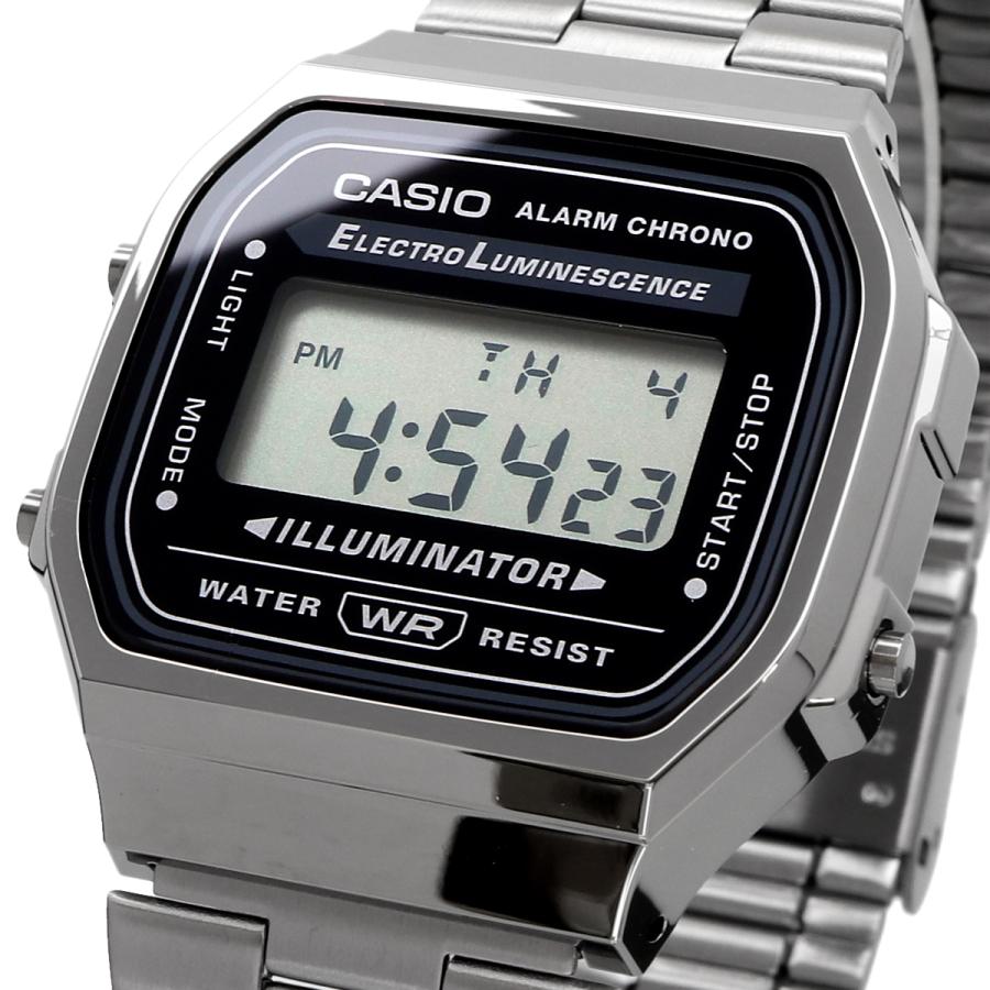 Casio Unisex, Vintage Clásico Illuminator – A-168WGG-1A