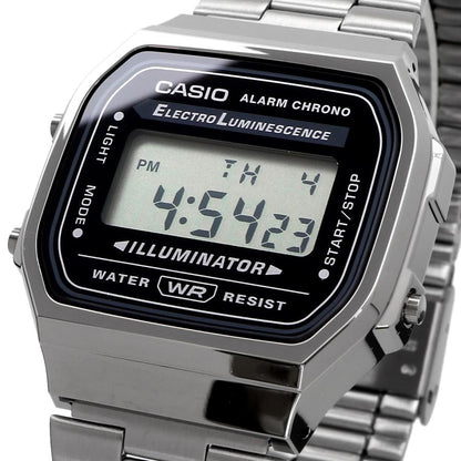 Casio Unisex, Vintage Clásico Illuminator – A-168WGG-1A