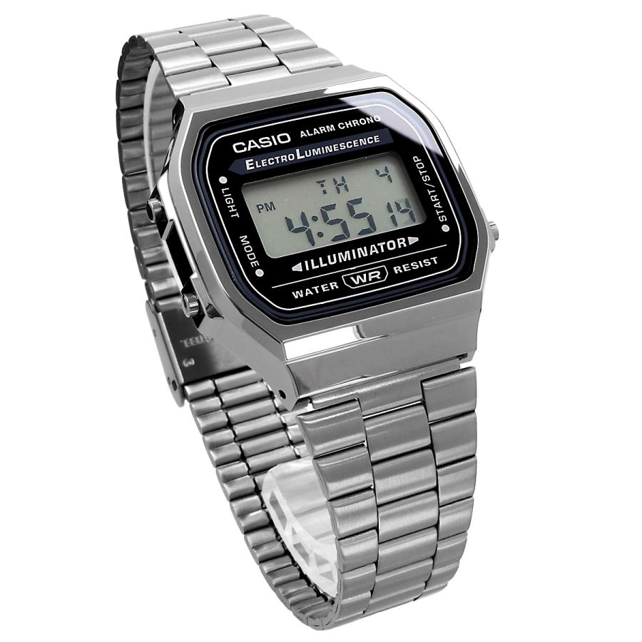 Casio Unisex, Vintage Clásico Illuminator – A-168WGG-1A