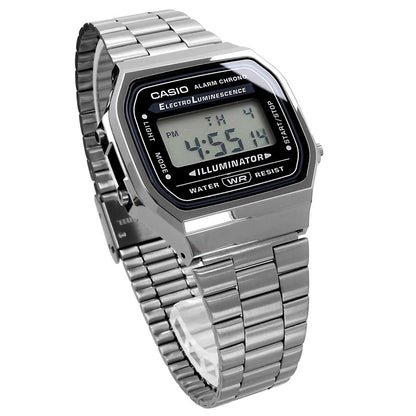 Casio Unisex, Vintage Clásico Illuminator – A-168WGG-1A
