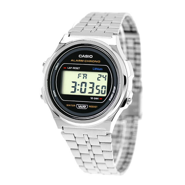 Casio Unisex, Vintage Clásico Cronómetro – A-171WE-1A