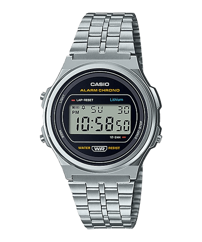 Casio Unisex, Vintage Clásico Cronómetro – A-171WE-1A