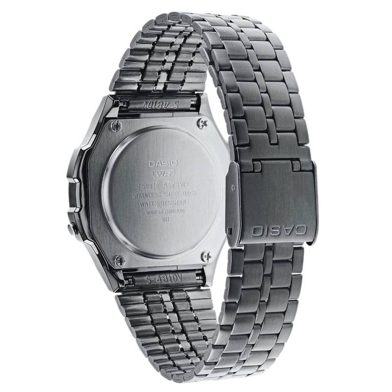 Casio Unisex, Vintage Clásico Cronómetro – A-171WEGG-1A