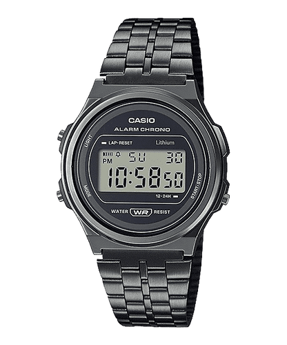Casio Unisex, Vintage Clásico Cronómetro – A-171WEGG-1A