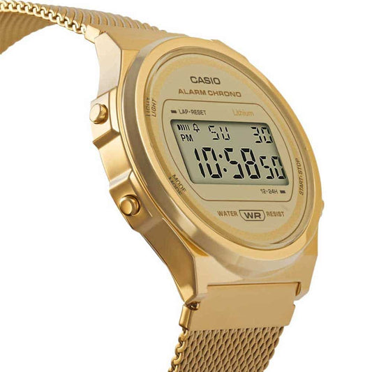 Casio Unisex, Vintage Clásico Cronómetro – A-171WEMG-9A