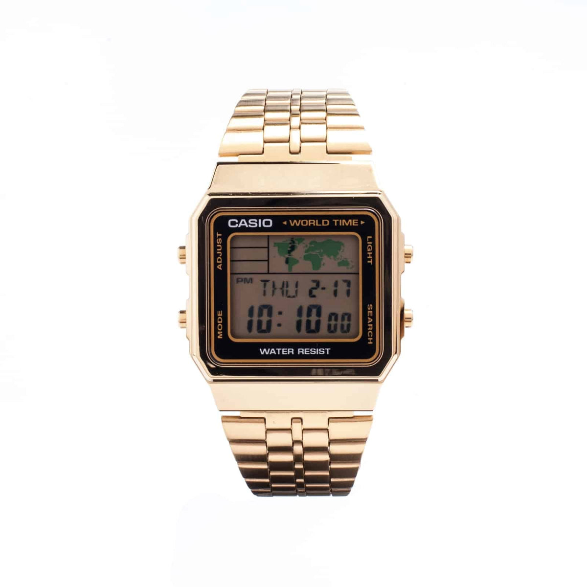 Casio para Hombre, Vintage Clásico Hora Mundial – A-500WGA-1
