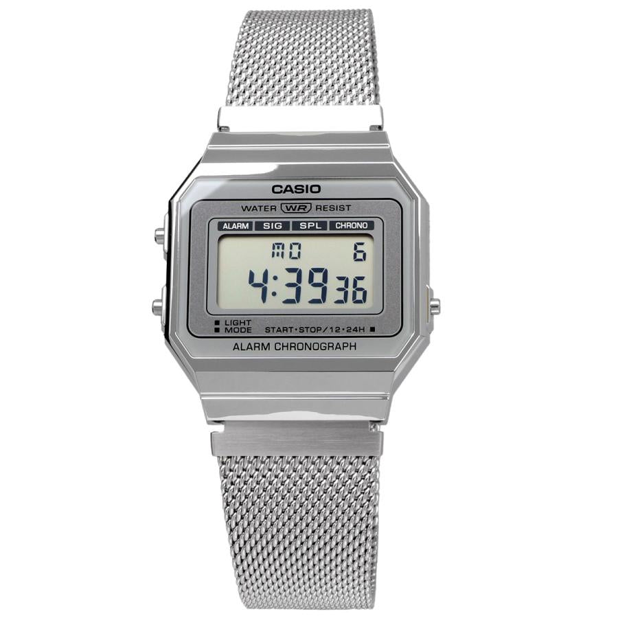 Casio Unisex, Vintage Clásico Cronógrafo – A-700WM-7A