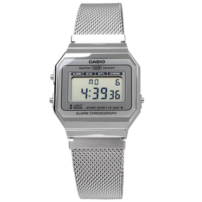 Casio Unisex, Vintage Clásico Cronógrafo – A-700WM-7A
