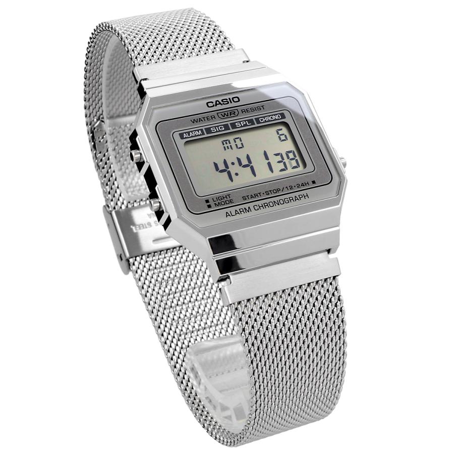 Casio Unisex, Vintage Clásico Cronógrafo – A-700WM-7A
