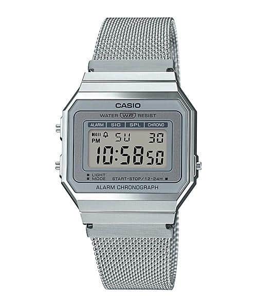 Casio Unisex, Vintage Clásico Cronógrafo – A-700WM-7A